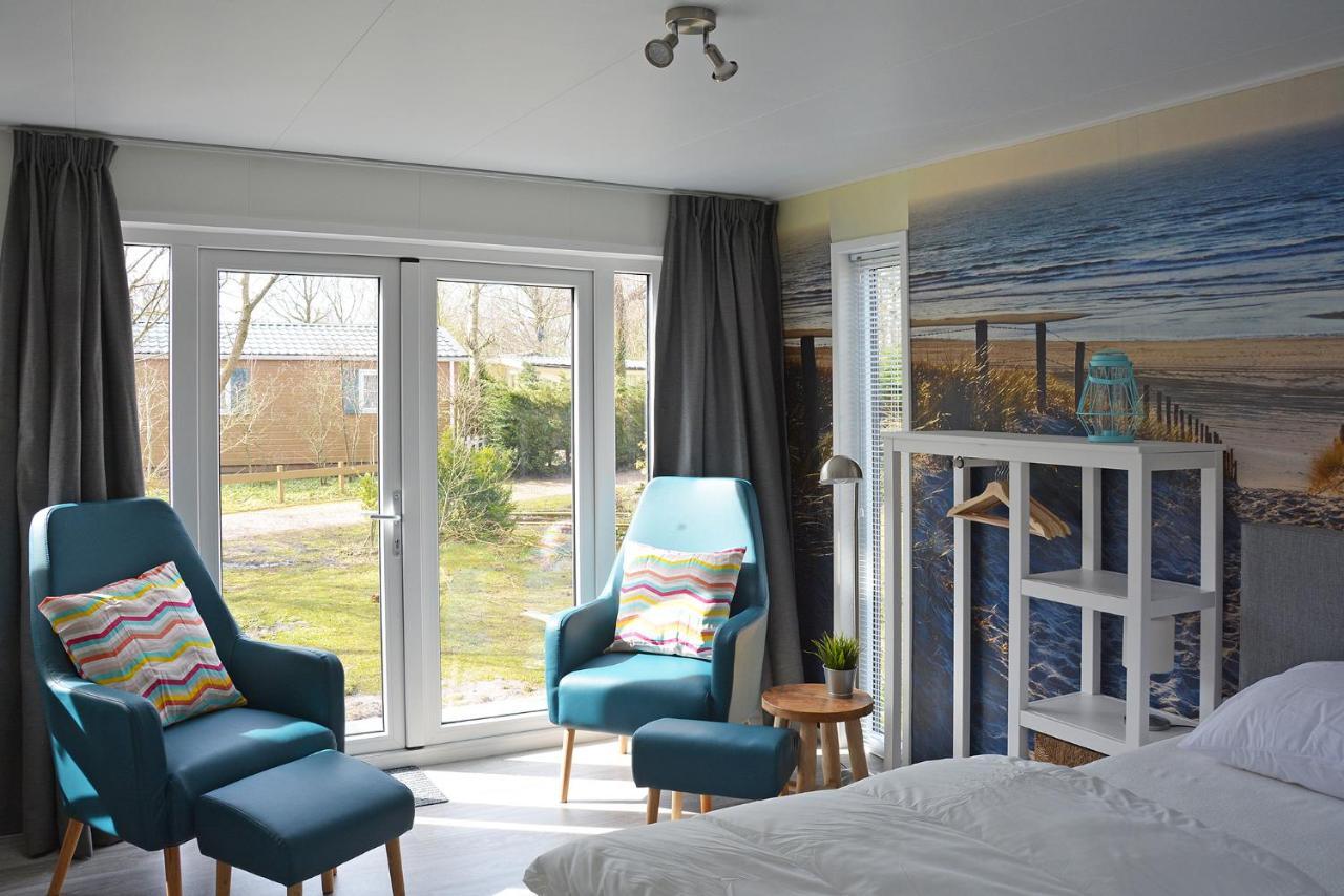 Sint MaartensvlotbrugChalet Studio Aqua - Campanula - Sint Maartenszee别墅 外观 照片